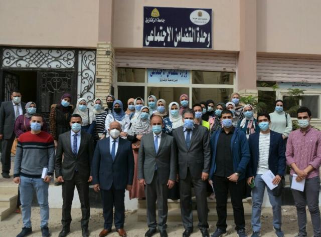 بروتكول التعاون الذي وقع بين وزارة التضامن الاجتماعي وجامعة الزقازيق