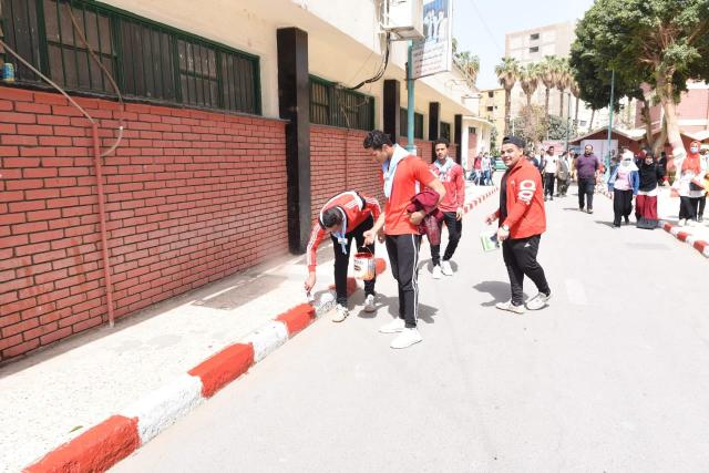 المعسكر الدراسي الكشفي لطلاب الفرقة الثالثة بكلية التربية الرياضية