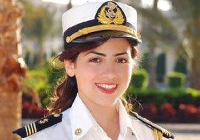 القبطان البحري مروة السلحدار