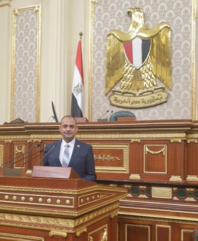 النائب هشام الجاهل عضو مجلس النواب