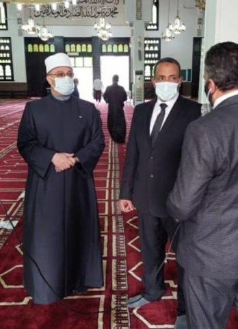 افتتاح مسجد سيد الشهداء حمزة بن عبد المطلب
