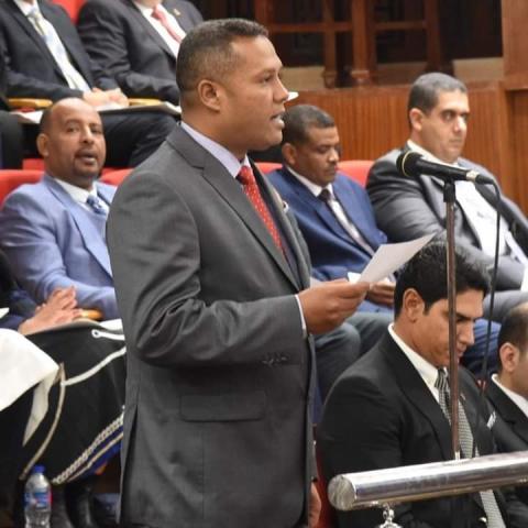 النائب محمد حمزة عضو لجنة الشئون الدينية والأزهر والأوقاف بمجلس الشيوخ