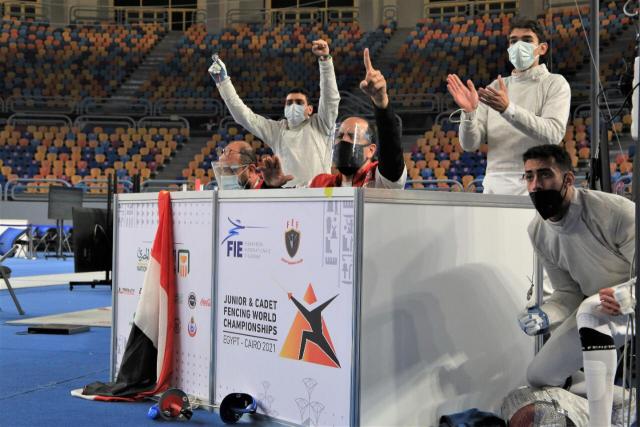 حصل منتخب الشباب لسلاح السابر على الميدالية الذهبية في كأس العالم المقامة في مصر حاليا