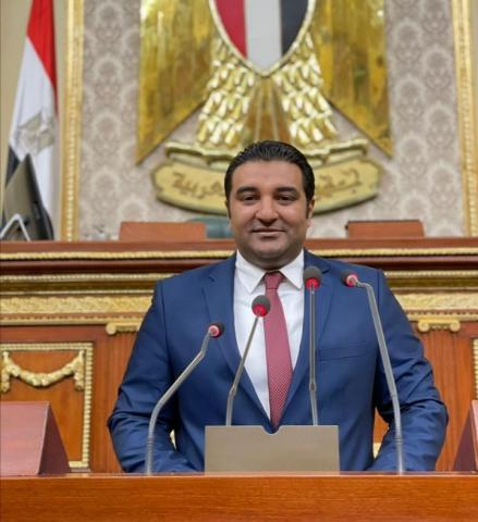 النائب محمود عصام موسي عضو مجلس النواب