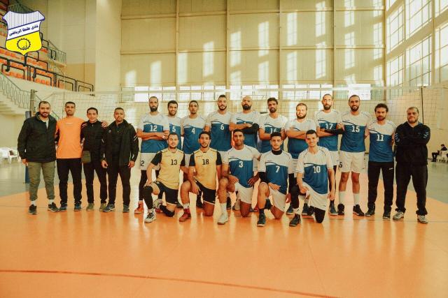الفريق الأول لكرة الطائرة بنادي طنطا
