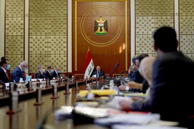 ترأس رئيس مجلس الوزراء العراقي السيد مصطفى الكاظمي، جلسة اعتيادية لمجلس الوزراء