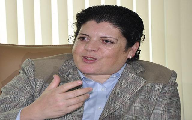 حسيبة بولمرقة رئيسة الوفد الجزائري
