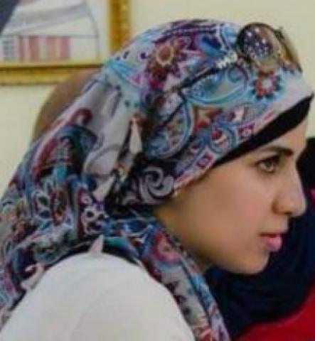 الفنانة التشكيلية أماني هاشم