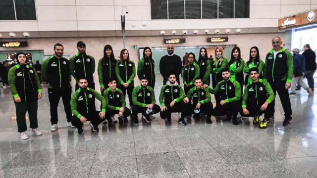 عناصر المنتخب الجزائري للكاراتي دو