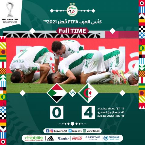 الجزائر 4 السودان 0