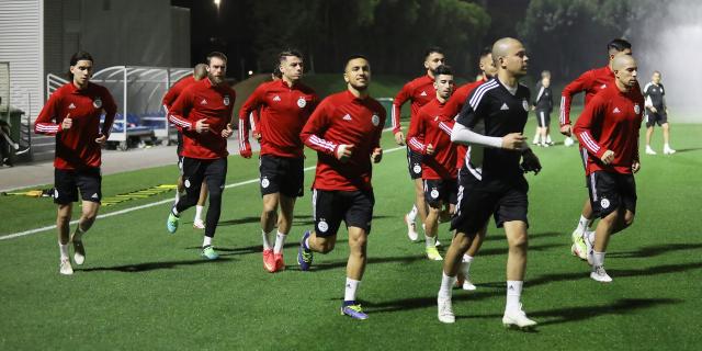 تحضيرات "الخضر" بالدوحة