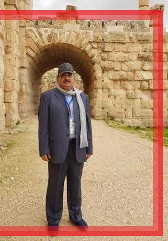 رئيس منتدى النورس الثقافي الدولي يزور المدرج الروماني بالأردن