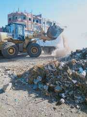 حملة موسعة لرفع القمامة والمخلفات بشوارع مدينة بيلا وقراها