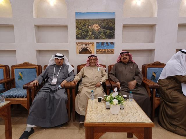 د. علي الدرورة خلال مهرجان التمور