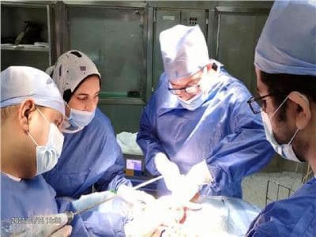 استئصال ورم نادر بالصدر لطفلة 3 سنوات