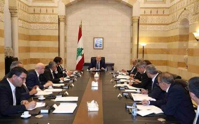 مجلس الوزراء اللبناني يقر استراتيجية النهوض المالي