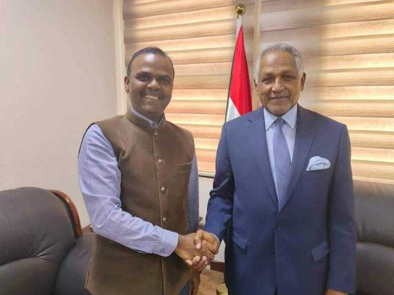 السودان.. وكيل وزارة الخارجية يلتقي بالسفير الهندي