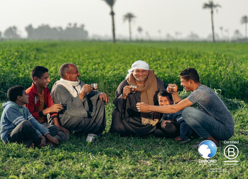 دانون مصر تعلن النتائج الجديدة لإعادة اعتماد B Corp الخاص بتقييم الأداء الاجتماعي والبيئي