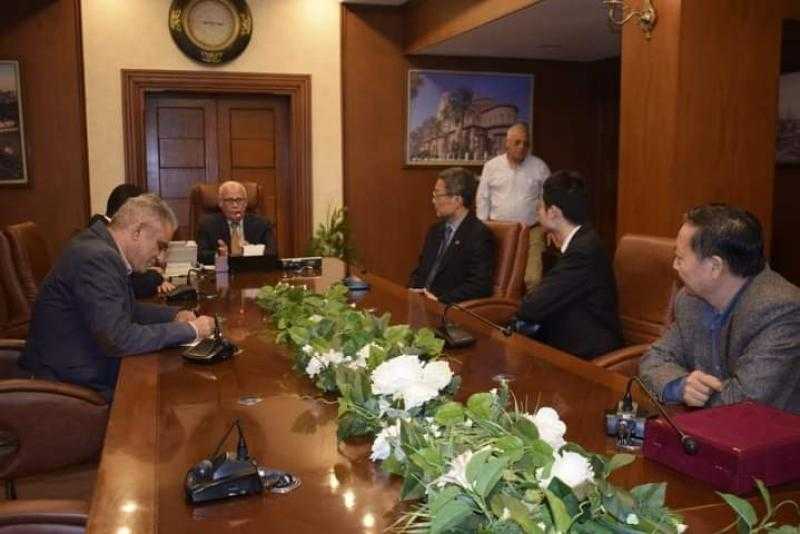 محافظ بورسعيد يستقبل القنصل العام لجمهورية الصين الشعبية لبحث سبل التعاون