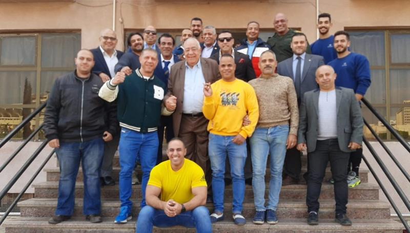 ابطال العالم الفائزين بميداليات كمال الاجسام بإسبانيا
