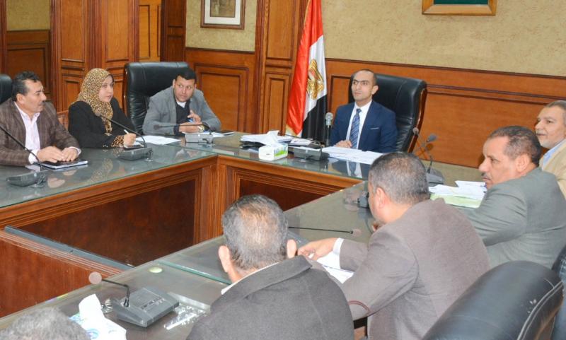 اجتماع نائب محافظ سوهاج مع حكومة اصول أملاك الدولة