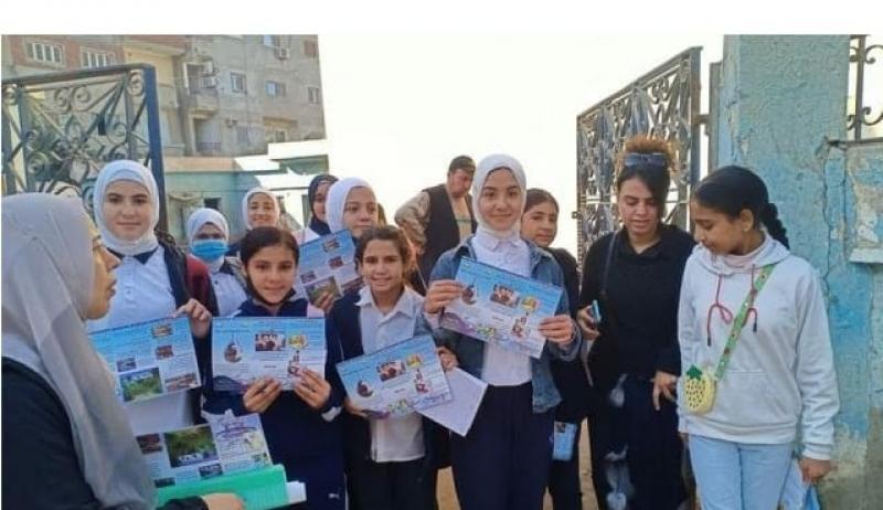 زيارة ميدانية لطلاب المدارس لمحطة مياة الشرب بالشرقية