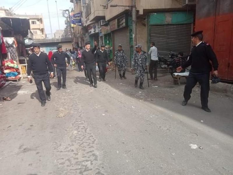 حملات رفع الإشغالات من الطرق بالأقصر