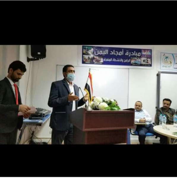 جمال الشلالي رئيس مبادرة أمجاد اليمن