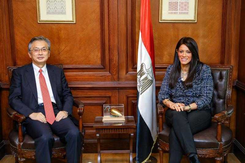 وزيرة التعاون الدولي تناقش مع السفير الياباني بالقاهرة مقترحات التعاون المشترك لتنفيذ مشروعات برنامج نوفى