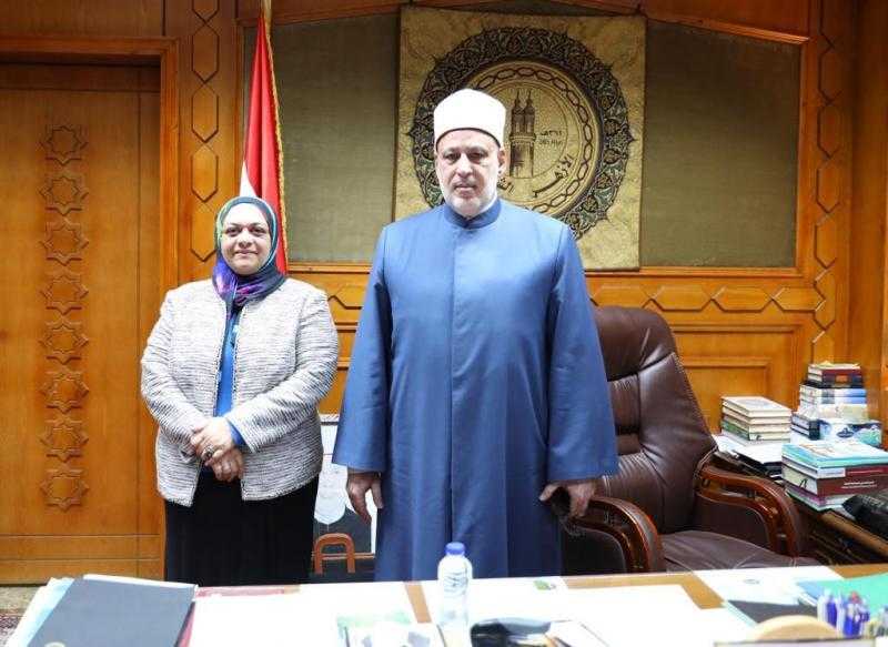 وكيل الأزهر يستقبل أمين عام الأمانة العامة للصحة النفسية وعلاج الإدمان
