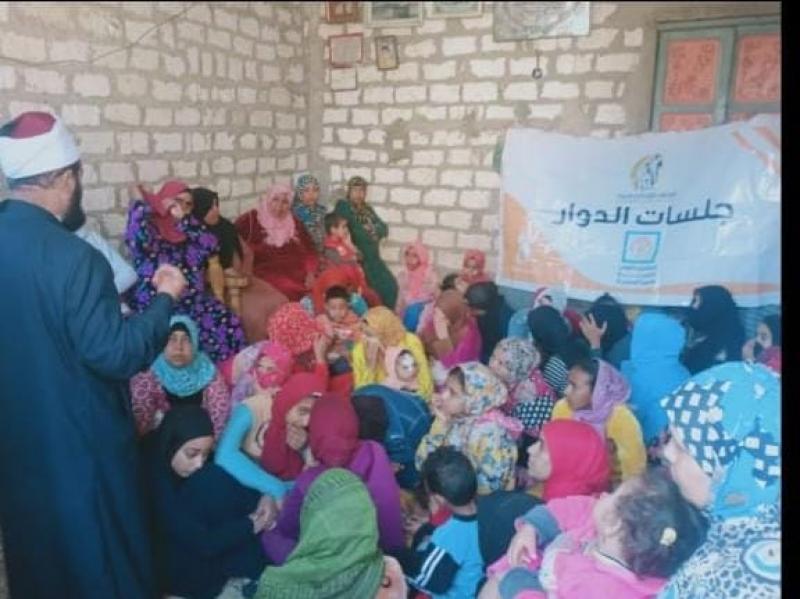 القومي للمرأة بأسيوط يعقد 9 جلسات دوار بقرية عرب العطيات بأبنوب استهدفت 4000 مواطن ومواطنة