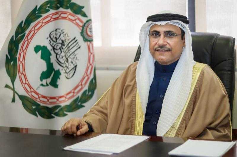 رئيس البرلمان العربي يهنئ دليطة محمد دليطة بمناسبة انتخابه رئيسا لمجلس النواب بجمهورية جيبوتي