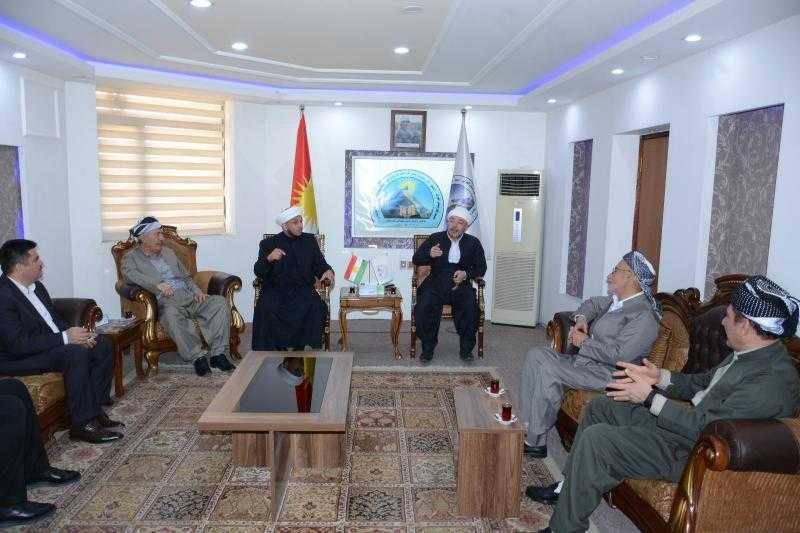 الأكاديمية العالمية لعلماء الصوفية واتحاد علماء كوردستان يؤكدان علی ضرورة مواجهة الأفكار المتطرفة