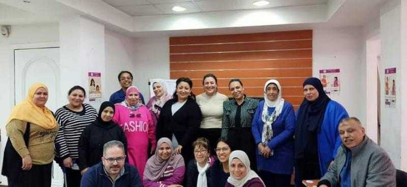 مائدة مستديرة للحوار حول قضايا العنف ضد المرأة عقدتها الجمعية المصرية للتنمية الشاملة