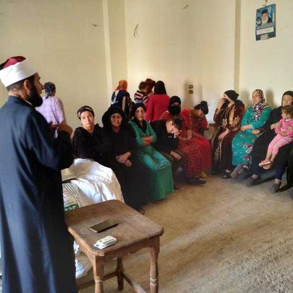 القومي للمرأة بأسيوط يعقد 6 جلسات دوار بقري مدينة ابنوب ودير الجبراوي استهدفت 400 مواطن ومواطنة