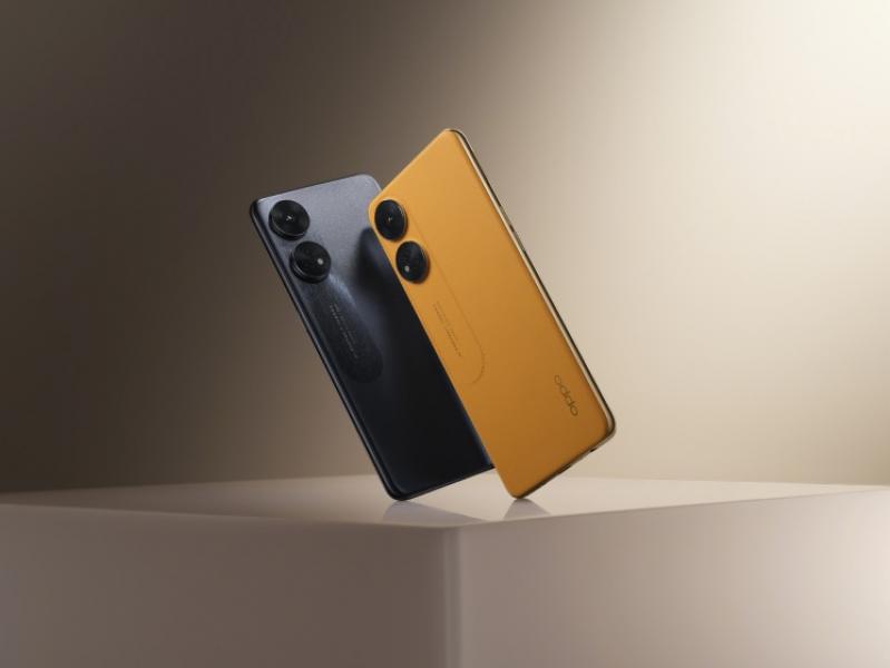 OPPO Reno8 T يُقدم تجربة فريدة للمستخدمين من خلال كاميرا بورتريه بدقة 100 ميجا بكسل وتصميم فريد من الألياف الزجاجية والجلد