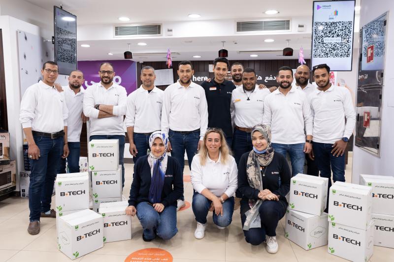 حملة بي تك الرمضانية "شايلنلك كل خير" مع بنك الطعام تصل لـ 10,000 أسرة في صعيد مصر