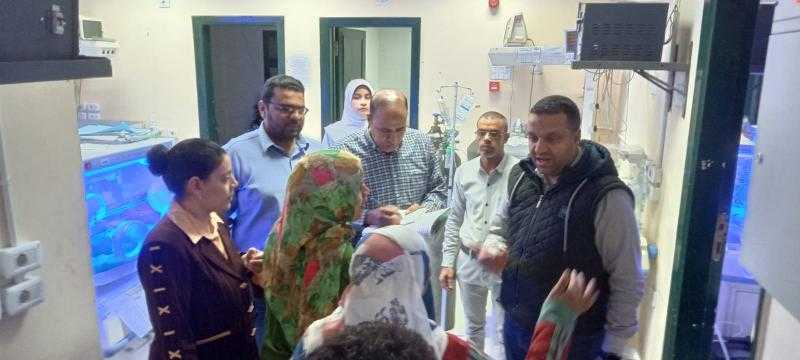 زين يحيل 8 أطباء و 6 ممرضات للتحقيقات خلال جولة مفاجئة علي المنشآت الصحية ليلا..