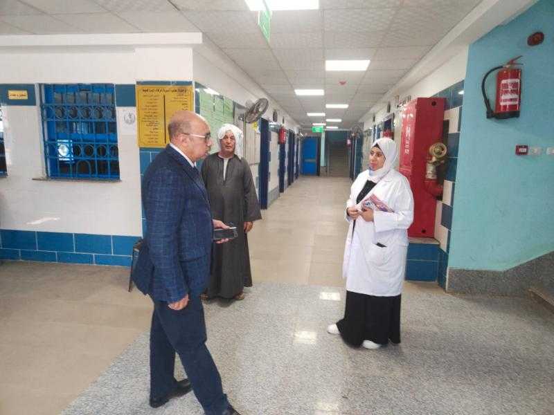وكيل وزارة الصحة بأسيوط يفاجئ الوحدات الصحية بمركز أسيوط ويؤكد حياة المواطن خط احمر .
