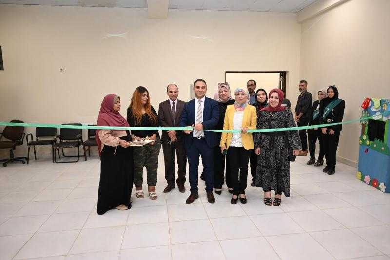 نائب رئيس جامعة الفيوم يفتتح معرض الوسائل التعليمية بكلية التربية للطفولة المبكرة