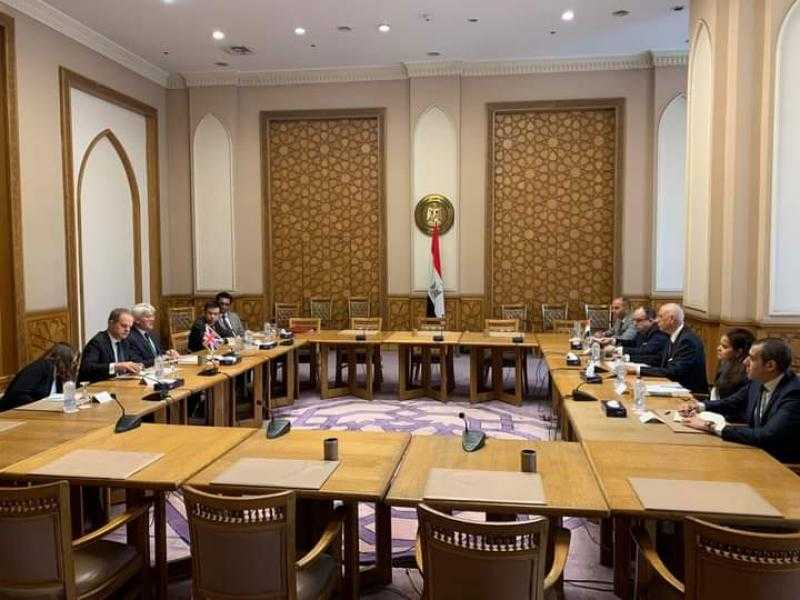 مباحثات مصرية/بريطانية حول أفريقيا