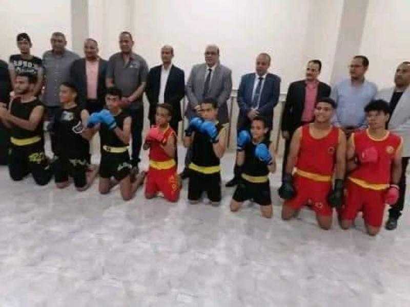 وكيل وزارة الشباب والرياضة بالاقصر يشهد افتتاح اكاديمية المستقبل للالعاب