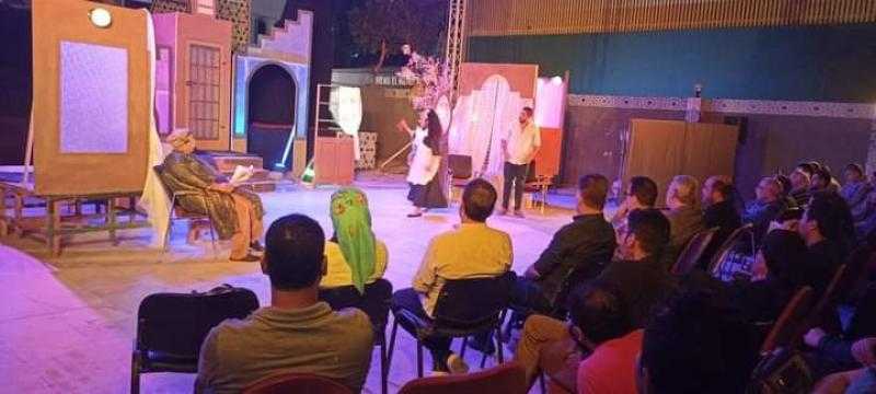 إقبال كبير في ختام العرض المسرحي ”غيبوبة” على مسرح الهناجر بالأوبرا
