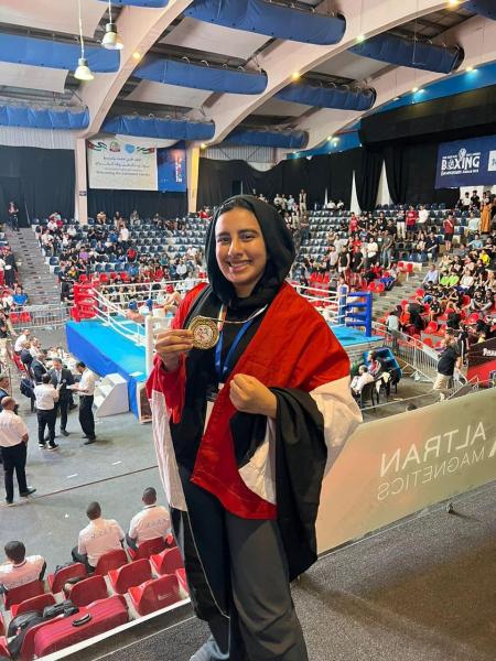 البطلة المصرية سلمى محمد صفاء عرفة