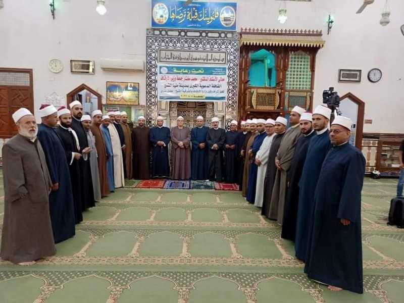 استمرار تنفيذ فعاليات القافلة الدعوية الكبرى بمساجد مدينة منيا القمح بالشرقية