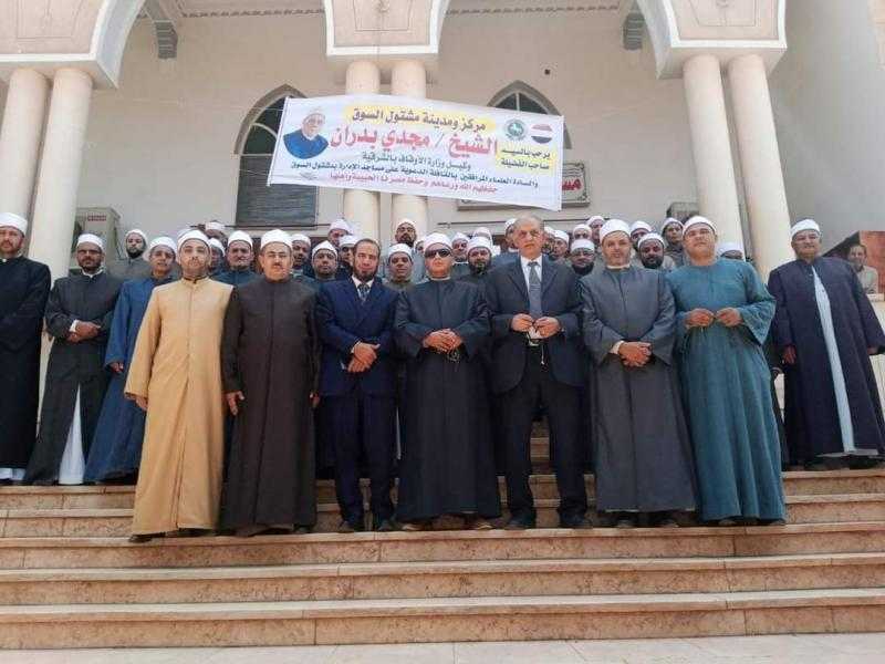 انطلاق فعاليات القافلة الدعوية الكبرى بمساجد مركز مشتول السوق