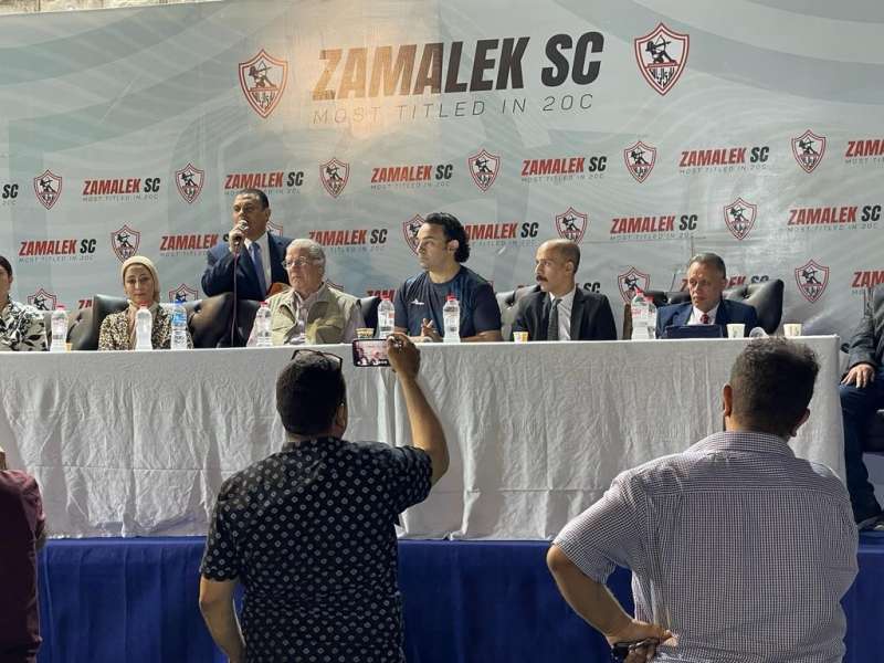 ندوة محمد الماوي شهدت إقبالا كبيرا من أعضاء الزمالك