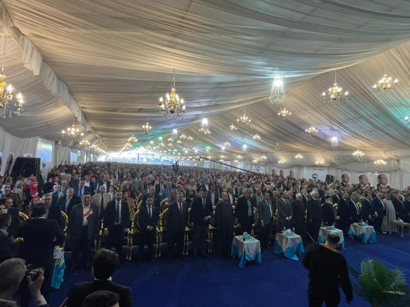 مؤتمر جماهيري حاشد بالفيوم