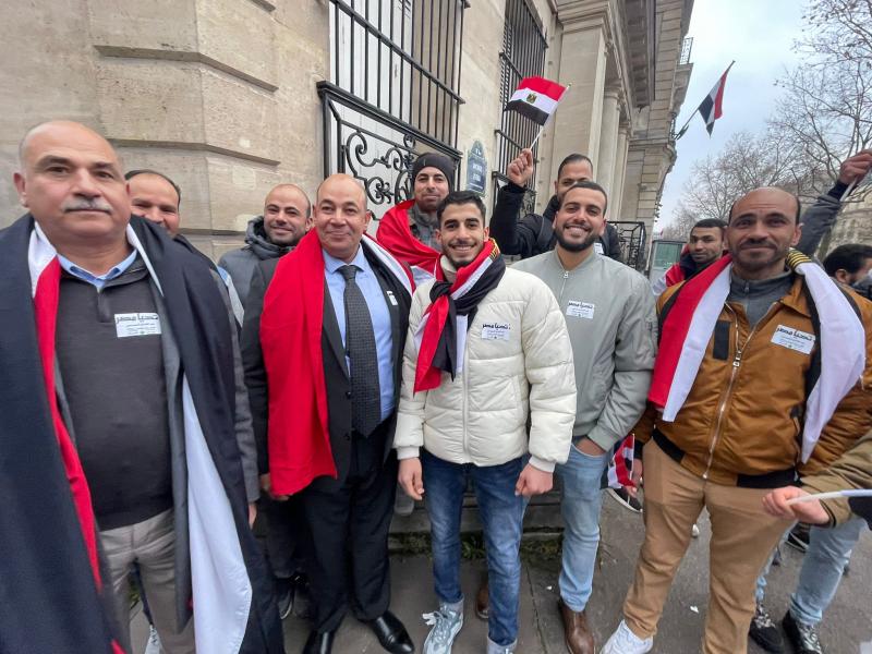 الجالية المصرية بفرنسا