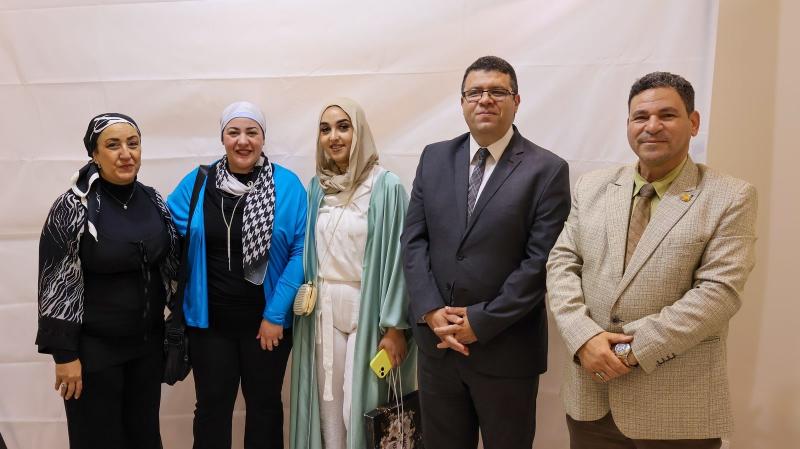افتتاح مكتب دعاية وإعلان لأول خريجة كلية الفنون والتصميم من جامعة الملك سلمان بشرم الشيخ